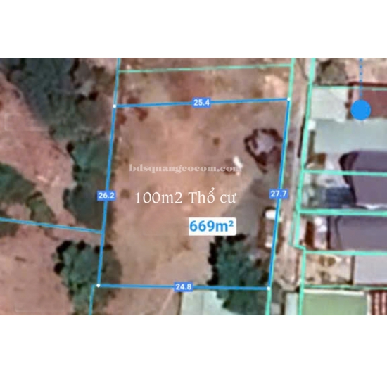 BÁN LÔ ĐẤT NHÀ VƯỜN 670m2 - 100m2 THỔ CƯ - TÂN HẢI - THỊ XÃ PHÚ MỸ - BÀ RỊA VŨNG TÀU