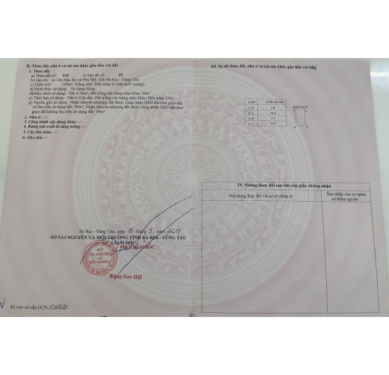 Bán Nhà Đất Mặt Tiền Quốc Lộ 51 - Nhà Mái Thái - Tân Hải - TT Phú Mỹ - Bà Rịa Vũng Tàu- 0918402243