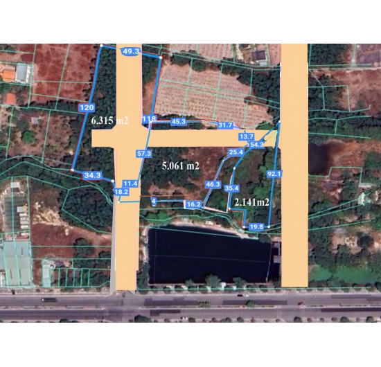 Bán 13.500M2 đất giá chỉ 4 triệu/m2 tại Thị Xã Phú Mỹ, Bà Rịa Vũng Tàu