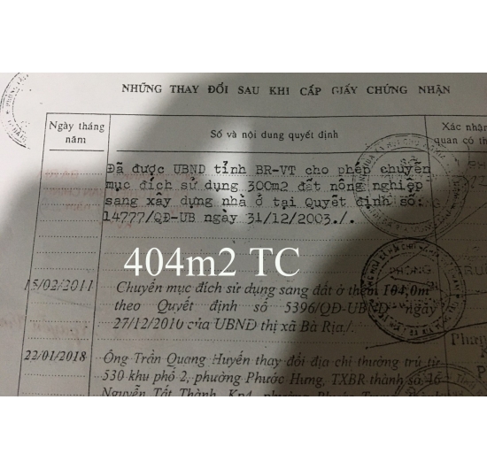 Bán nhà vị trí Đẹp - mặt tiền đường Nguyễn Tất Thành - Phước Trung - TP Bà Rịa - Bà Rịa Vũng Tàu