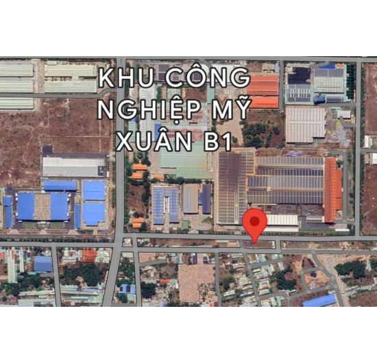 Bán 1.206 m² Đất Mặt Tiền - Đường khu công nghiệp Mỹ Xuân B1. Thị Xã Phú Mỹ - Bà Rịa Vũng Tàu
