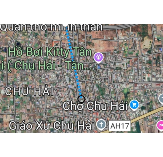 BÁN ĐẤT HAI MẶT TIỀN KINH DOANH Quốc Lộ 56 - 5 m1X10 m  - Thuộc Tân Hải - Phú Mỹ - BÀ RỊA VŨNG TÀU